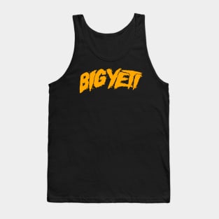 Yellow Big Yeti Tank Top